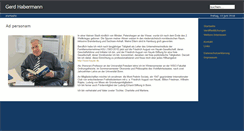 Desktop Screenshot of gerd-habermann.de